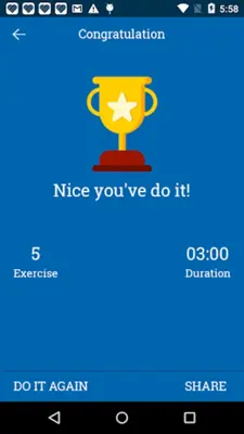 3 Minutes Full Body Workout android App screenshot 0