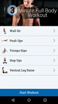 3 Minutes Full Body Workout android App screenshot 4